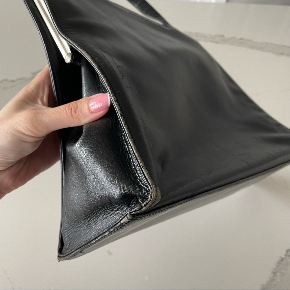 Vintage Kenneth Cole Leather Bag - Picture 9 of 14